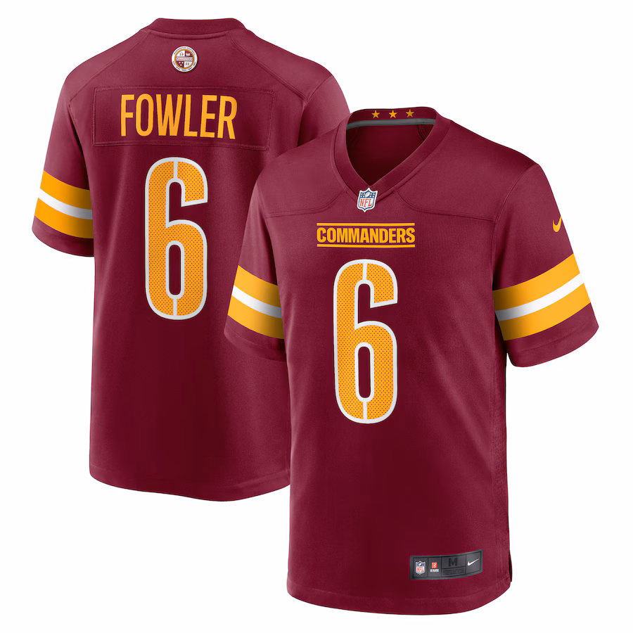 Men's Washington Commanders Dante Fowler Jr. Nike  Burgundy Game Jersey - Jersey