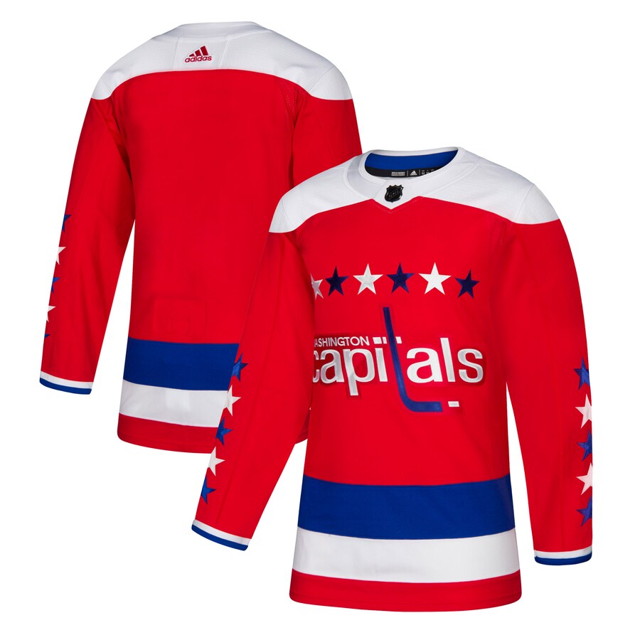 Men's Washington Capitals adidas Red Alternate Authentic Jersey - Jersey