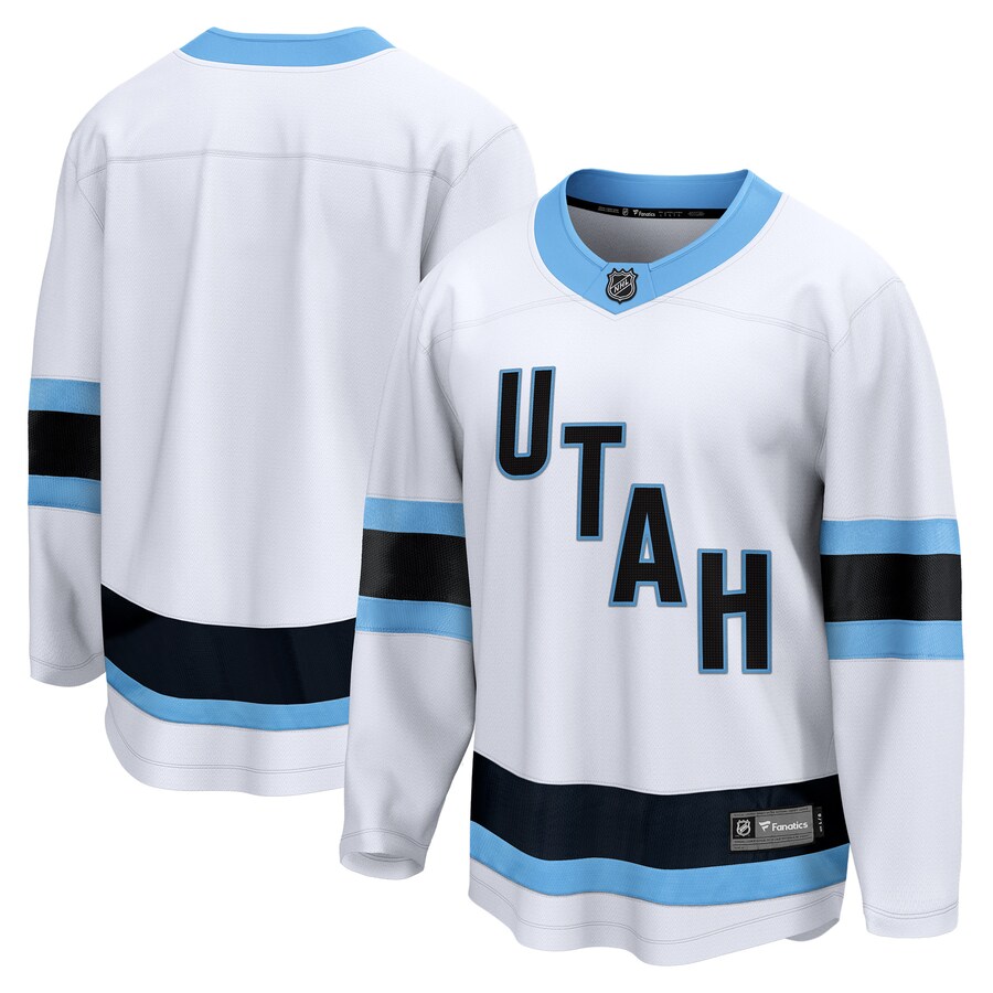 Men's Utah Hockey Club Fanatics White Breakaway Blank Jersey - Jersey