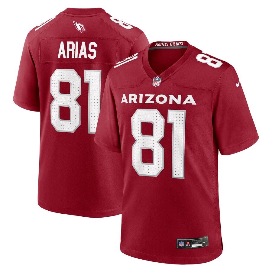 Men's Arizona Cardinals Daniel Arias Nike  Cardinal Team Game Jersey - Jersey