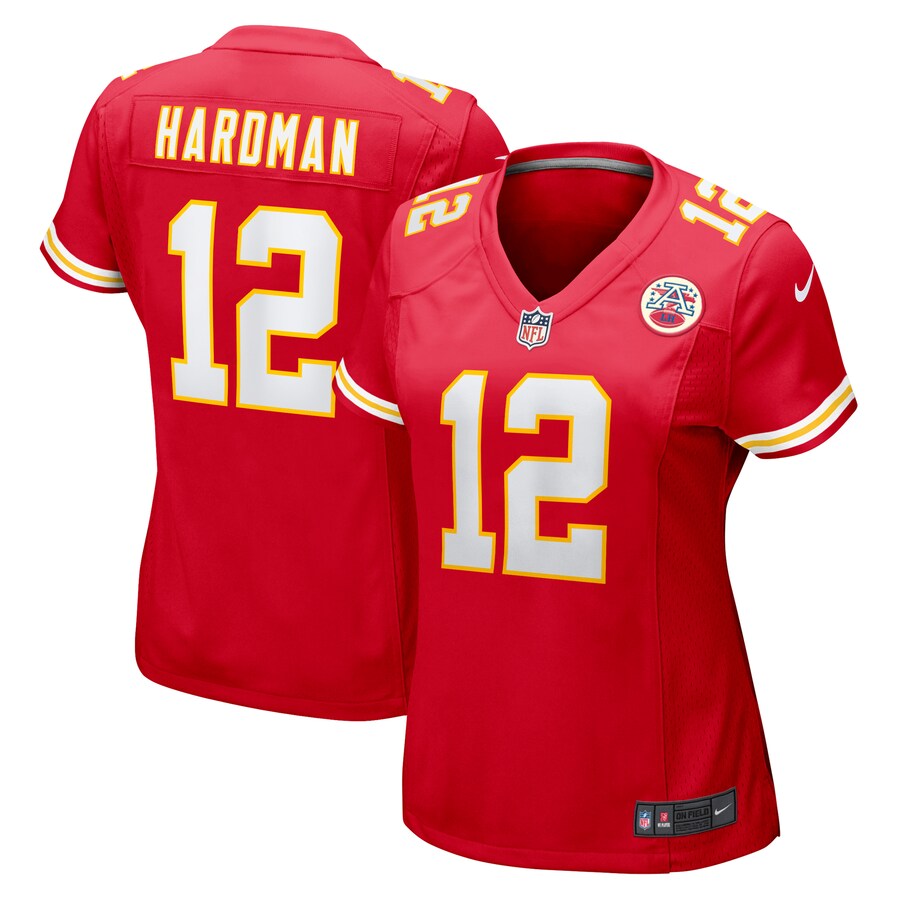 Women's Kansas City Chiefs Mecole Hardman Nike  Red  Game Jersey - Jersey