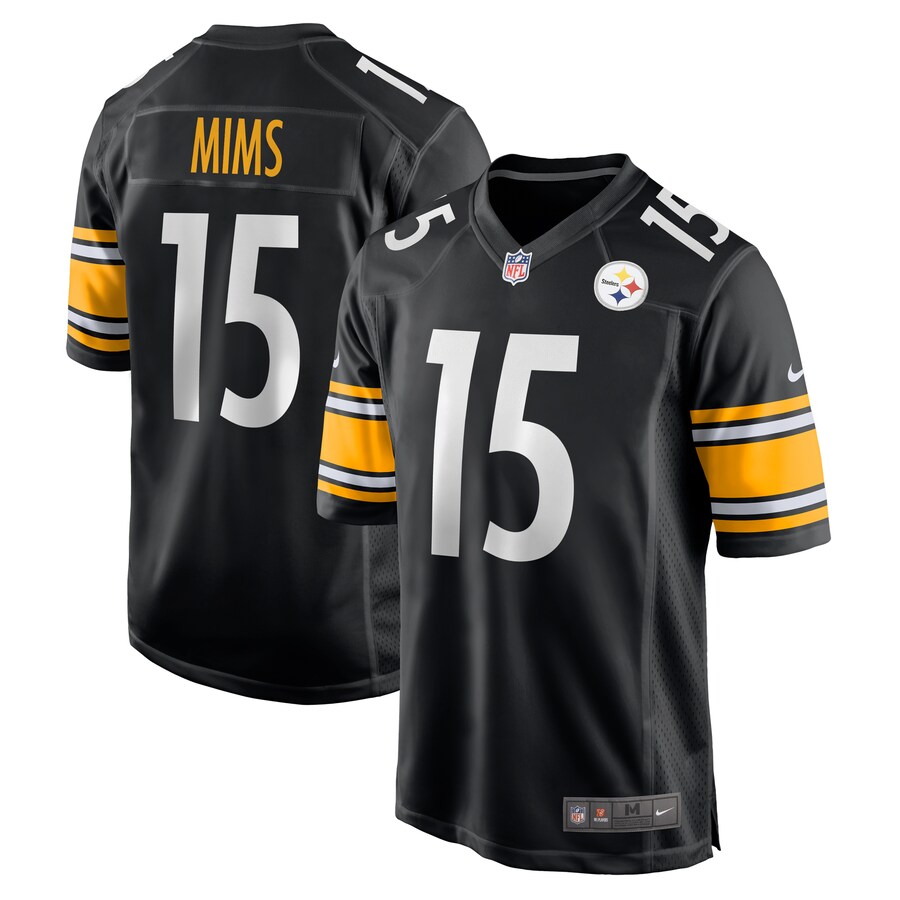 Men's Pittsburgh Steelers Denzel Mims Nike  Black  Game Jersey - Jersey