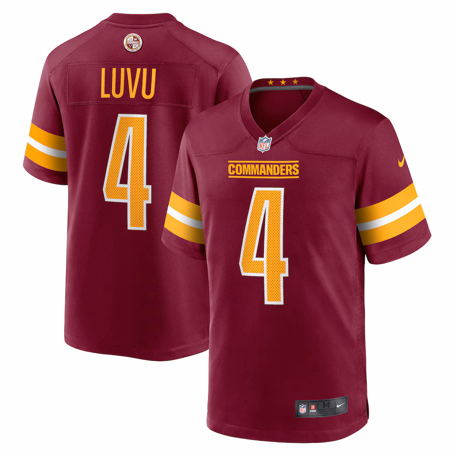 Men's Washington Commanders Frankie Luvu Nike  Burgundy  Game Jersey - Jersey