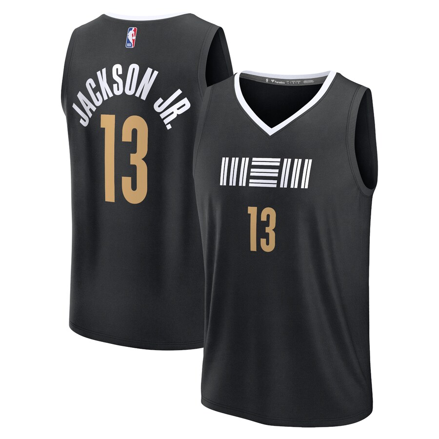 Men's Memphis Grizzlies Jaren Jackson Jr. Fanatics Black Fast Break Jersey - City Edition - Jersey