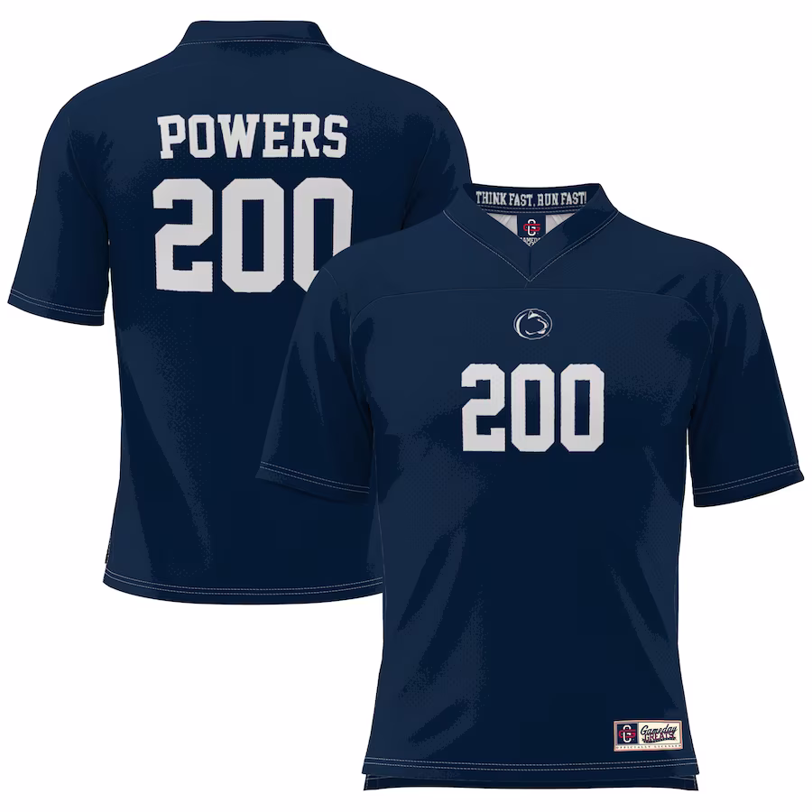 Eli Manning Penn State Nittany Lions GameDay Greats Chad Powers Football Jersey - Navy - Jersey