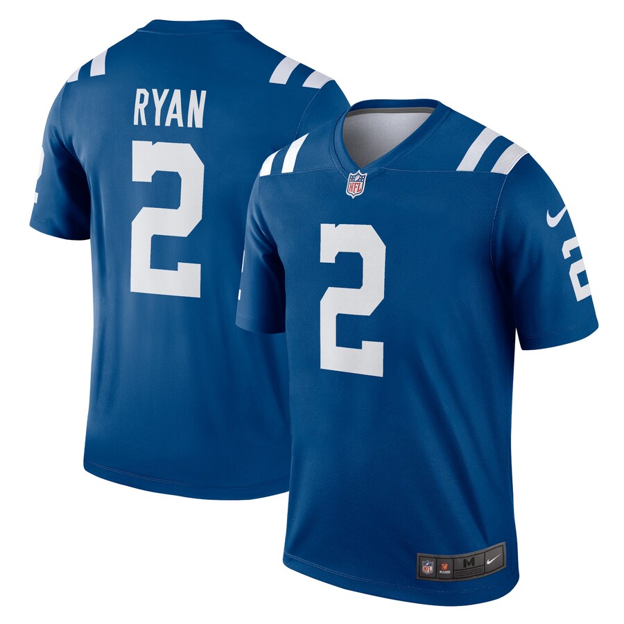 Men's Indianapolis Colts Matt Ryan Nike Royal Legend Jersey - Jersey