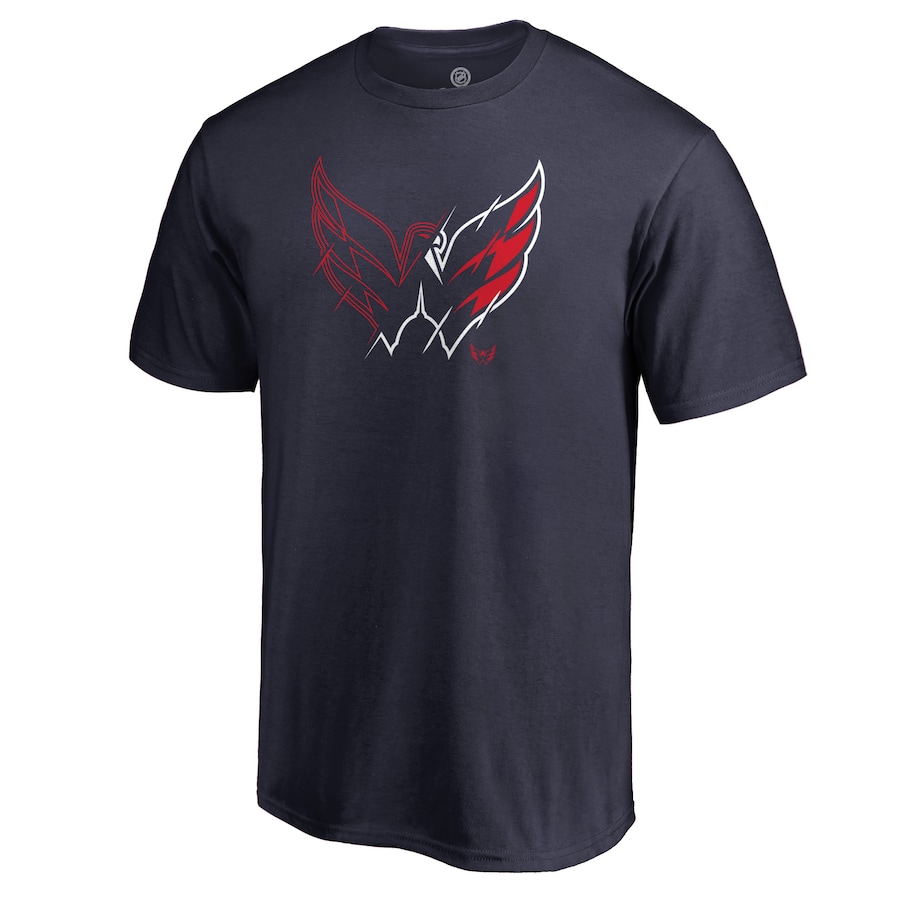 Men's Washington Capitals Navy X-Ray T-Shirt - Jersey