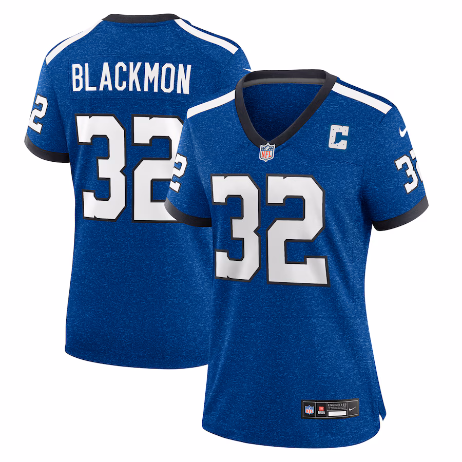Women's Indianapolis Colts Julian Blackmon Nike Royal Indiana Nights Alternate Game Jersey - Jersey