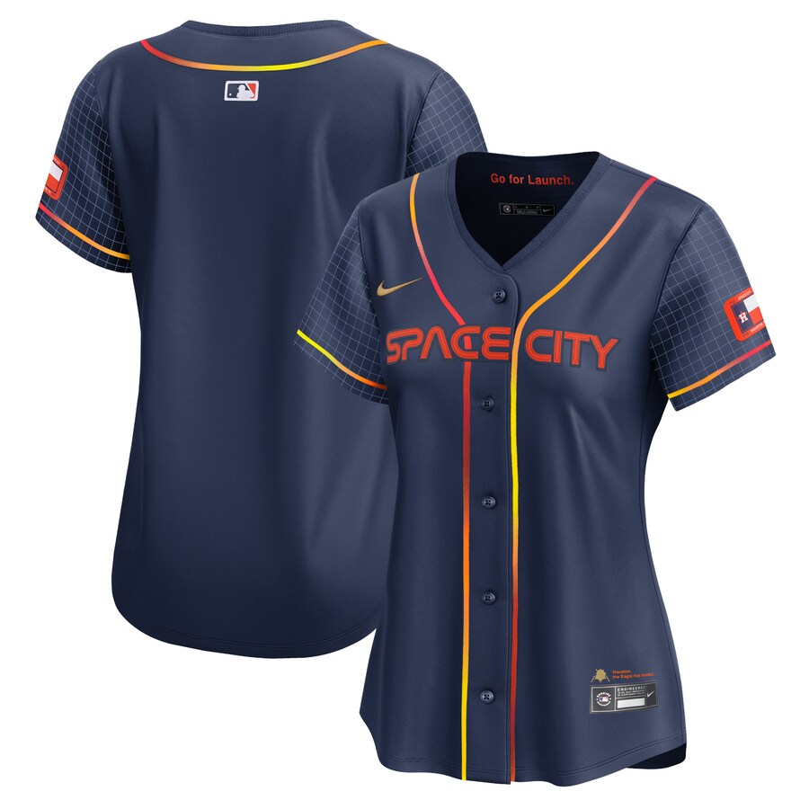 Women's Houston Astros  Nike Navy City Connect Limited Jersey - Jersey