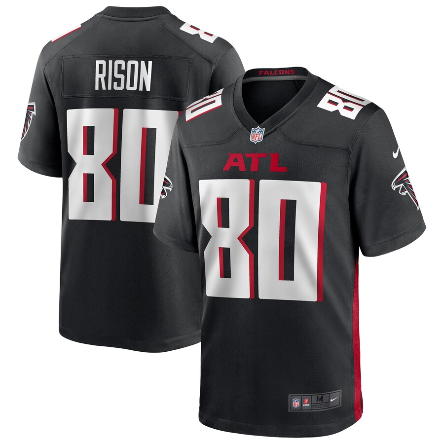 Men's Atlanta Falcons Andre Rison Nike Black Game Retired Player Jersey - Jersey