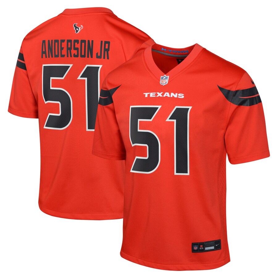 Youth Houston Texans Will Anderson Jr. Nike Red Alternate Game Jersey - Jersey