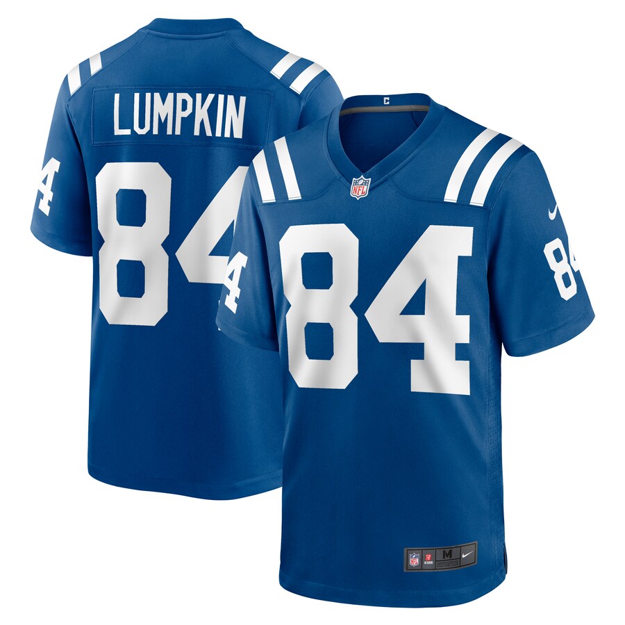 Men's Indianapolis Colts Johnny Lumpkin Nike  Royal Team Game Jersey - Jersey