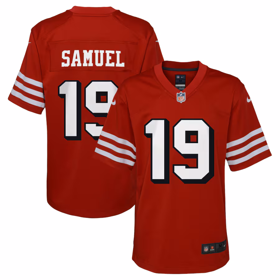 Youth San Francisco 49ers Deebo Samuel Nike Scarlet Game Jersey - Jersey