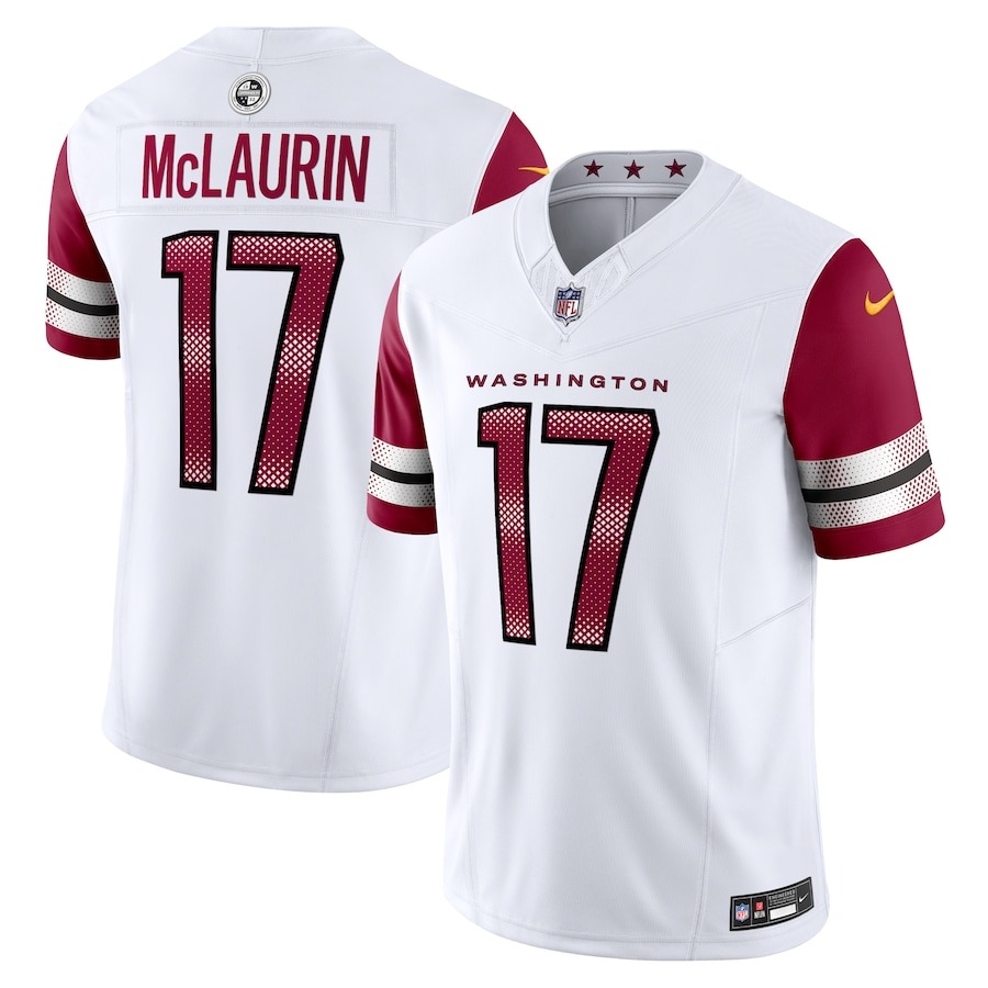Men's Washington Commanders Terry McLaurin Nike White Vapor F.U.S.E. Limited Jersey - Jersey