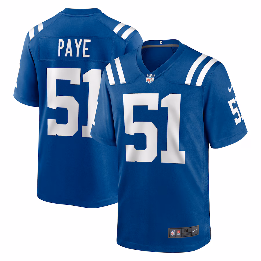 Men's Indianapolis Colts Nike Royal Game Jersey - Jersey