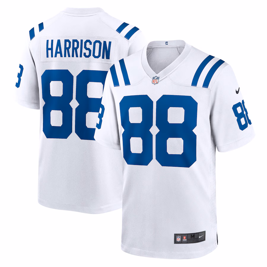 Men's Indianapolis Colts Marvin Harrison Nike White Retired Player Game Jersey - Jersey