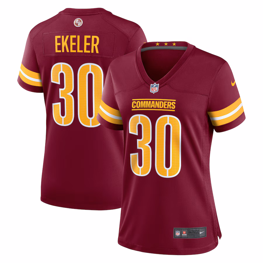 Women's Washington Commanders Austin Ekeler Nike Burgundy Game Player Jersey - Jersey