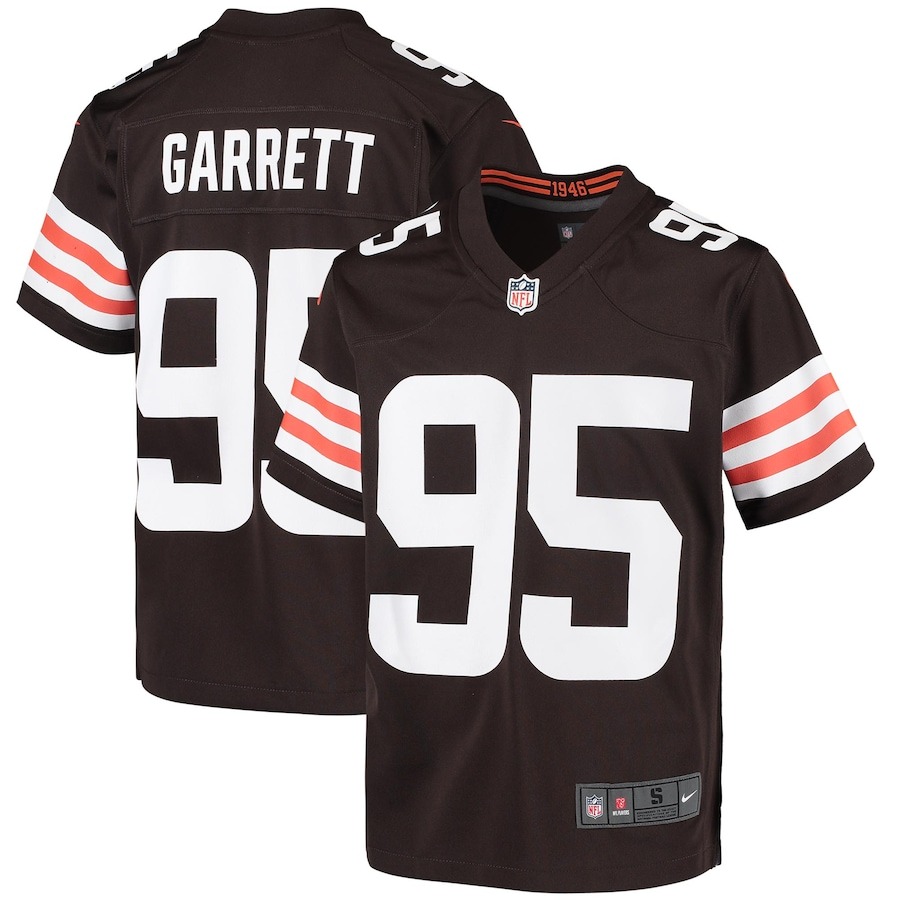 Youth Cleveland Browns Myles Garrett Nike Brown Game Jersey - Jersey