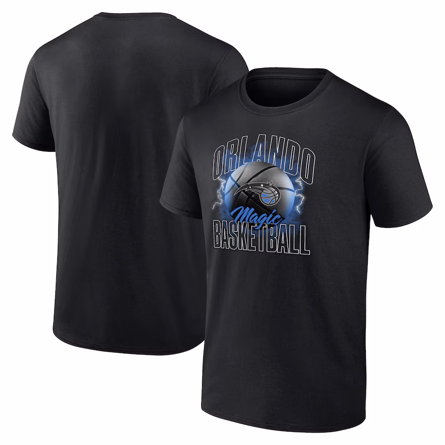 Men's Orlando Magic Fanatics Black Match Up T-Shirt - Jersey