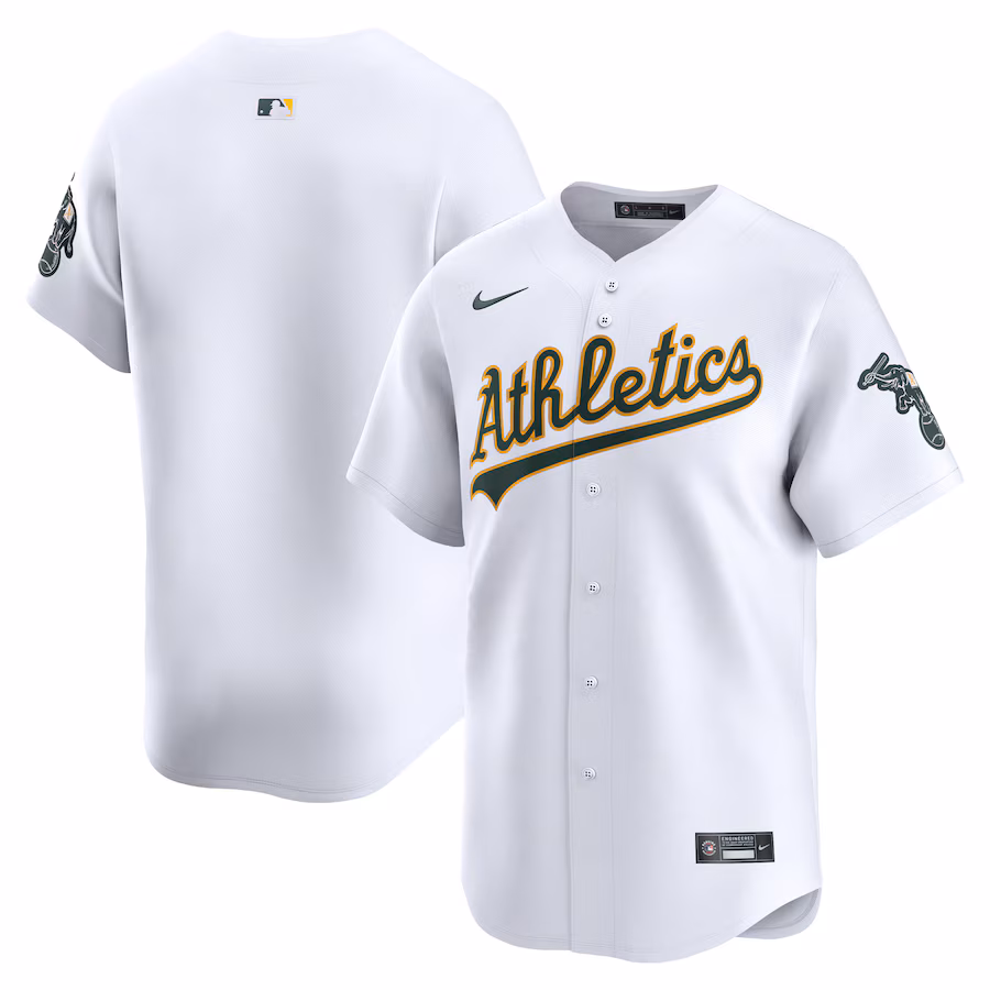 Youth Athletics Nike White Home Limited Jersey - Jersey