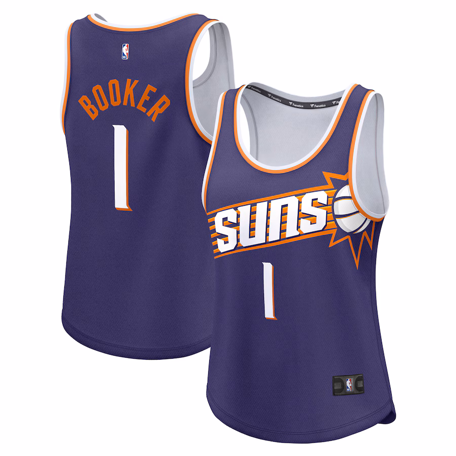 Women's Phoenix Suns Devin Booker Fanatics Purple Fast Break Player Jersey - Icon Edition - Jersey