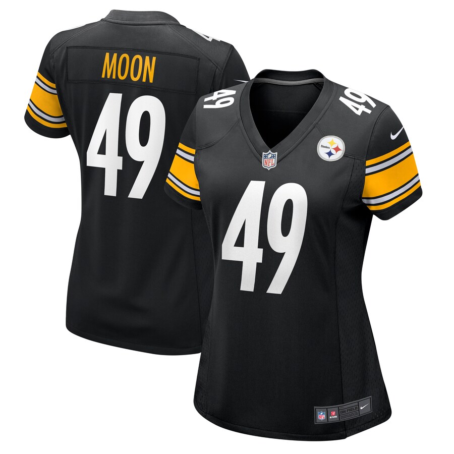 Women's Pittsburgh Steelers Jeremiah Moon Nike Black Game Jersey - Jersey