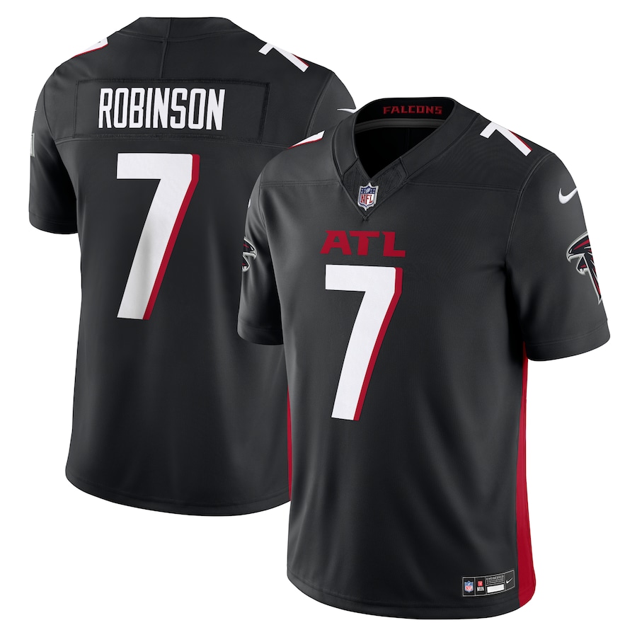 Men's Atlanta Falcons Bijan Robinson Nike Black Vapor F.U.S.E. Limited Jersey - Jersey
