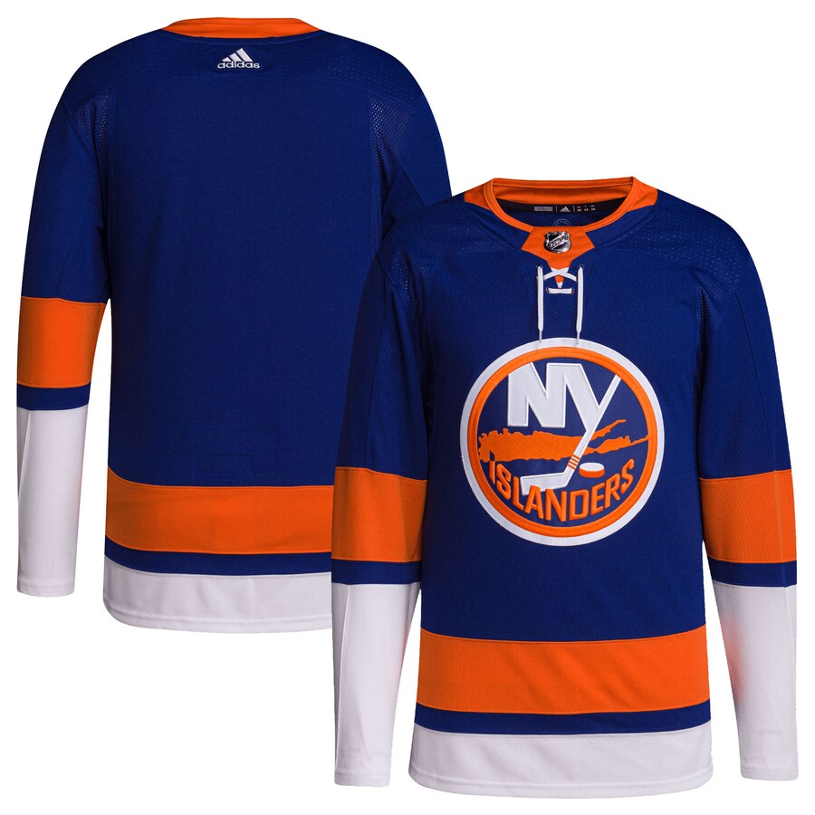 Men's New York Islanders adidas Royal Home Primegreen Authentic Pro Blank Jersey - Jersey