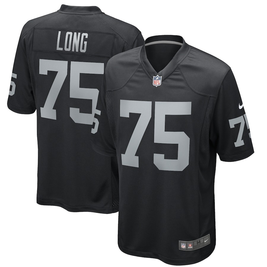 Men's Las Vegas Raiders Howie Long Nike Black Game Retired Player Jersey - Jersey