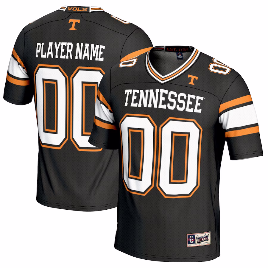 Tennessee Volunteers GameDay Greats Youth NIL Pick-A-Player Football Jersey - Black - Jersey