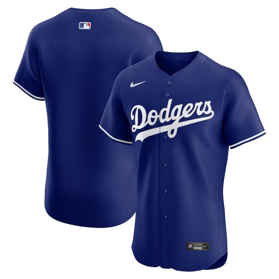 Men's Los Angeles Dodgers Nike Royal Alternate 2 Elite Jersey - Jersey