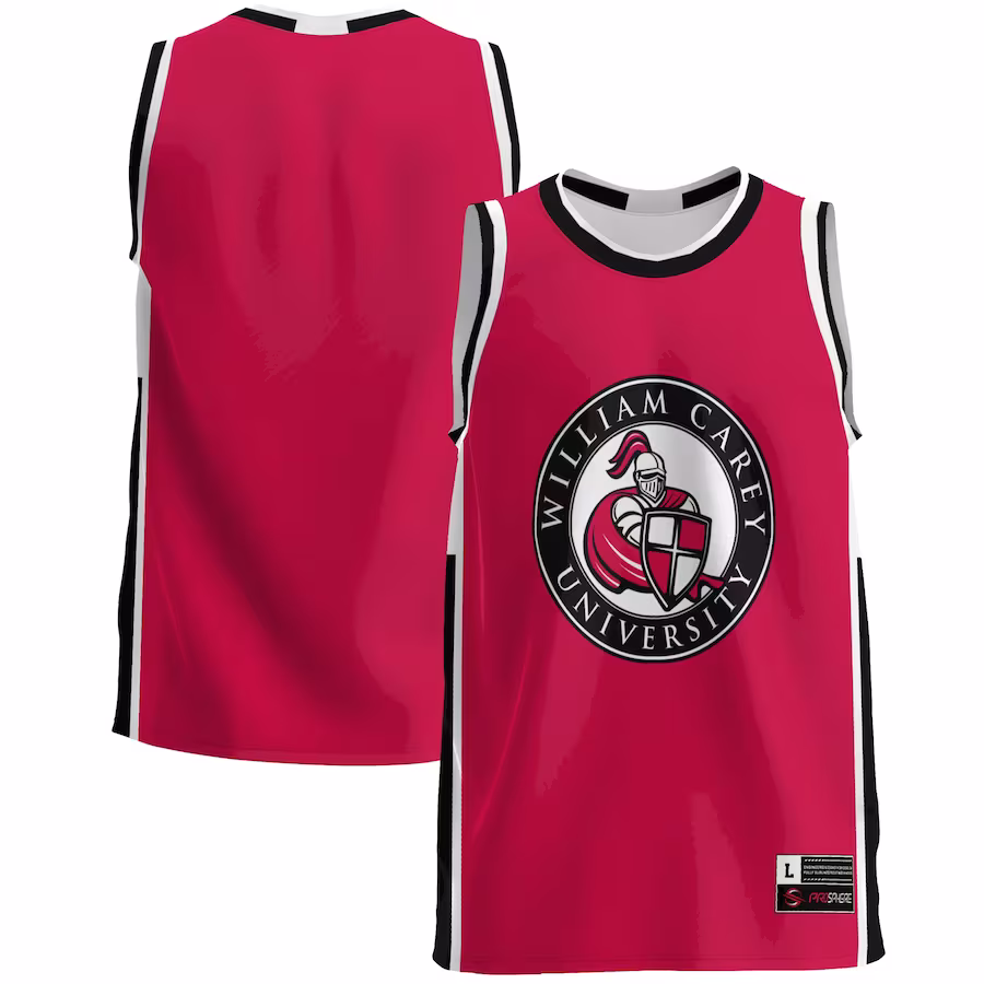 William Carey Crusaders GameDay Greats  Lightweight Basketball Jersey - Red - Jersey
