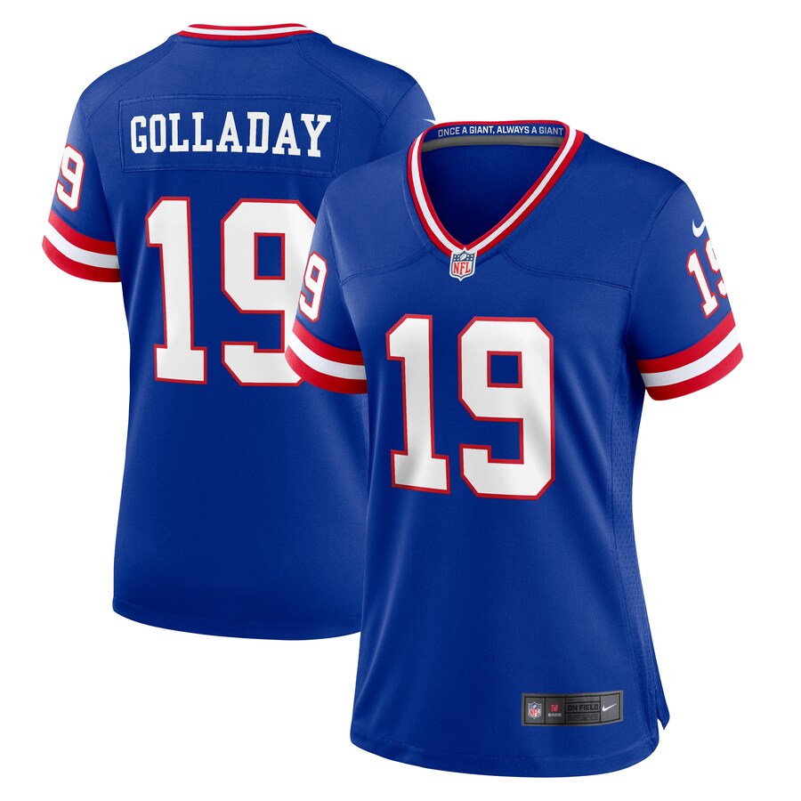 Women's New York Giants Kenny Golladay Nike Royal Player Jersey - Jersey