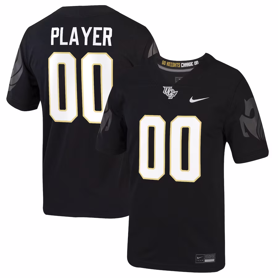 UCF Knights Nike Pick-A-Player NIL Replica Football Jersey - Black - Jersey