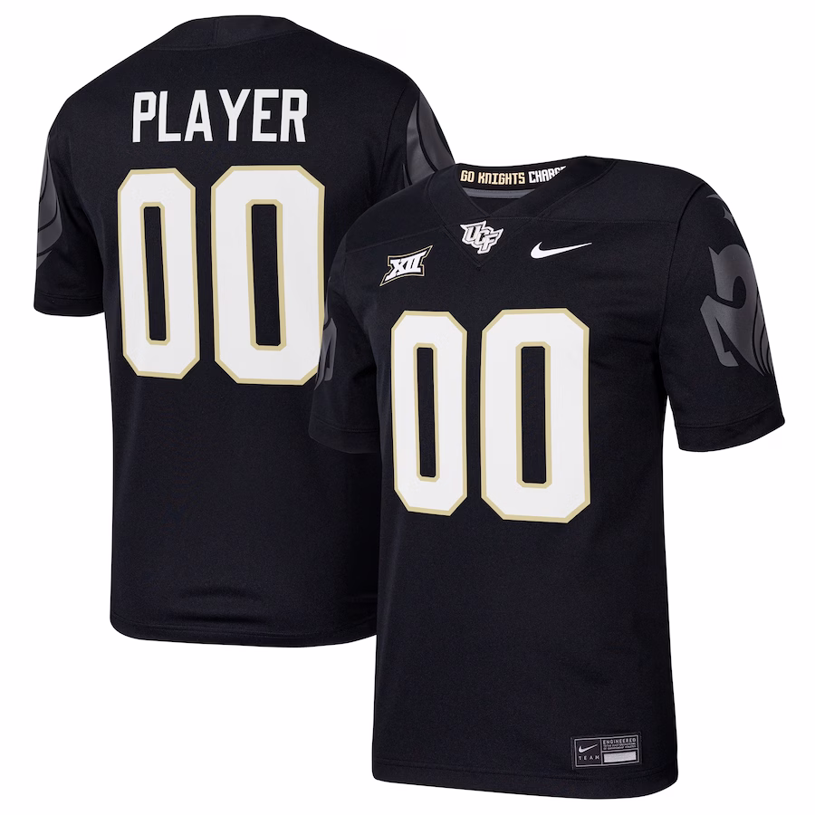 UCF Knights Nike Pick-A-Player NIL Football Game Jersey - Black - Jersey