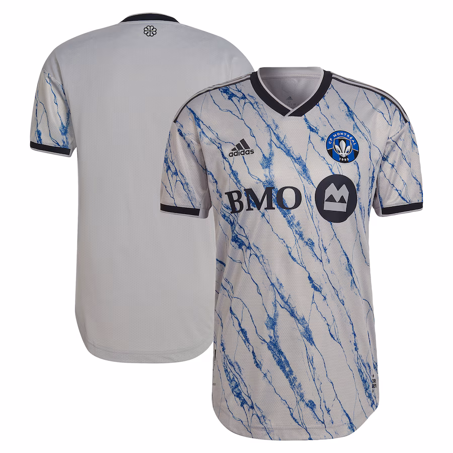 Men's CF Montreal adidas Gray 2023 Secondary Authentic Jersey - Jersey