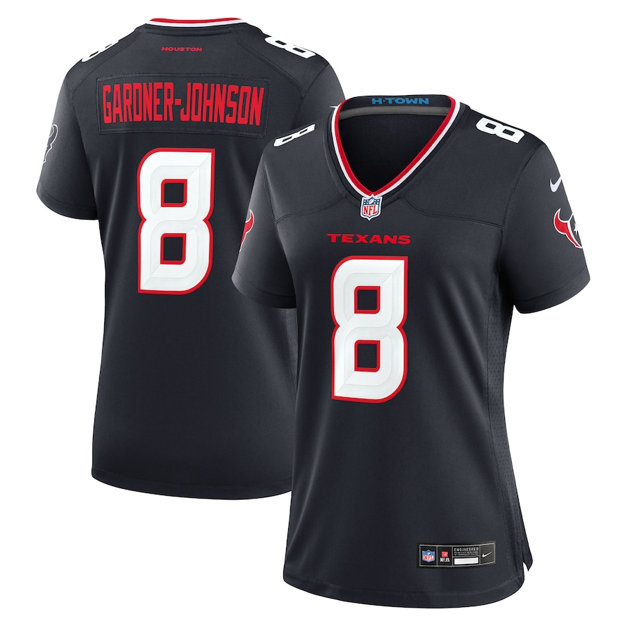 Women's Houston Texans C.J. Gardner-Johnson Nike Navy Team Game Jersey - Jersey