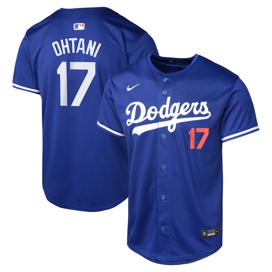 Youth Los Angeles Dodgers Shohei Ohtani Nike Royal Alternate Limited Jersey - Jersey