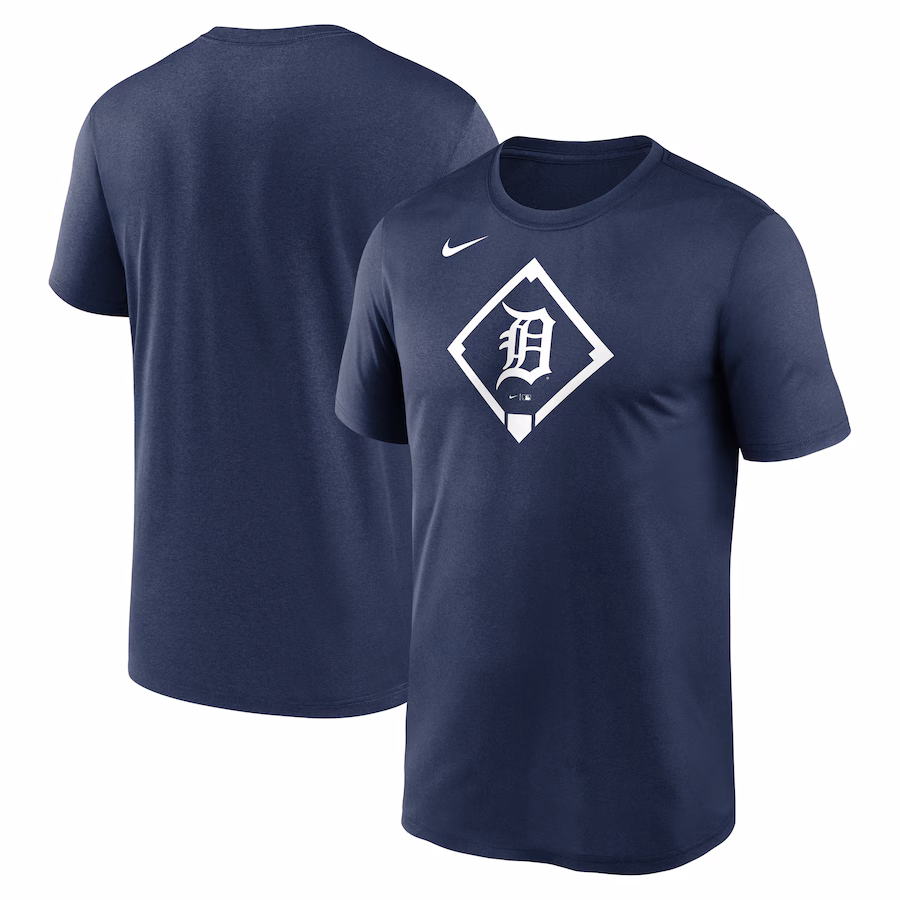 Men's Detroit Tigers Nike Navy Icon Legend Performance T-Shirt - Jersey