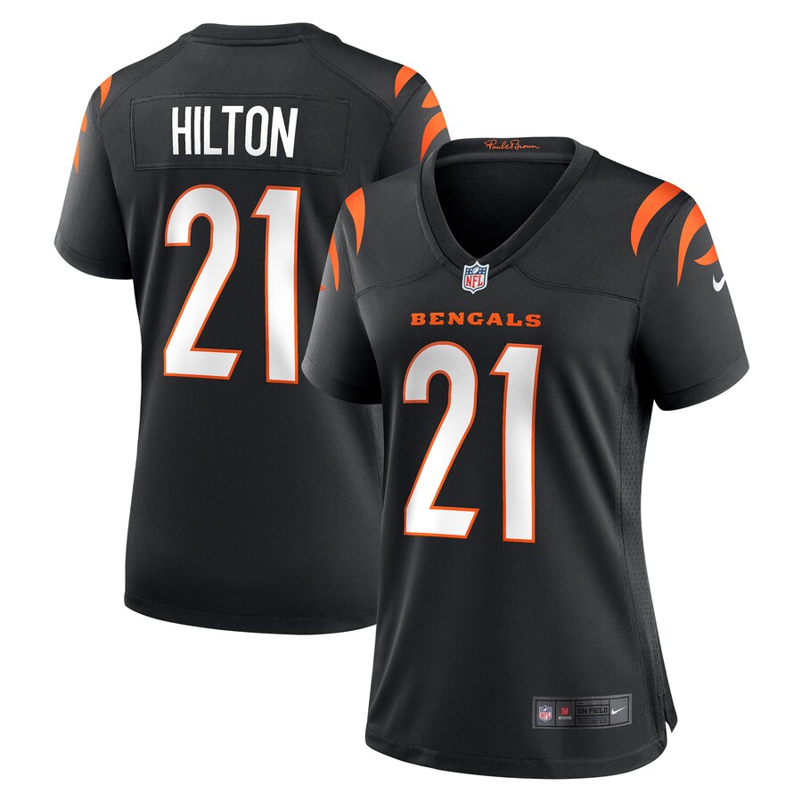 Women's Cincinnati Bengals Mike Hilton Nike Black Game Player Jersey - Jersey
