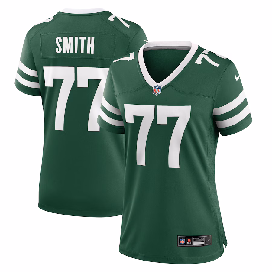 Women's New York Jets Tyron Smith Nike Legacy Green Game Jersey - Jersey