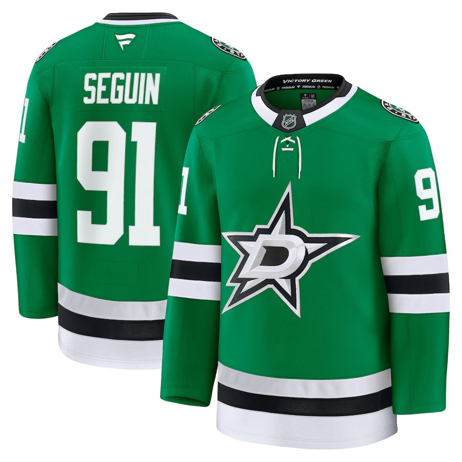 Men's Dallas Stars Tyler Seguin Fanatics Kelly Green Home Premium Jersey - Jersey