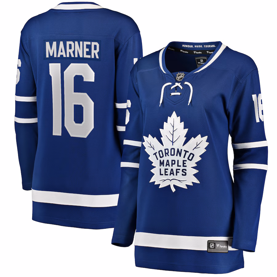 Women's Toronto Maple Leafs Mitchell Marner Fanatics Blue Home Premier Breakaway Player Jersey - Jersey