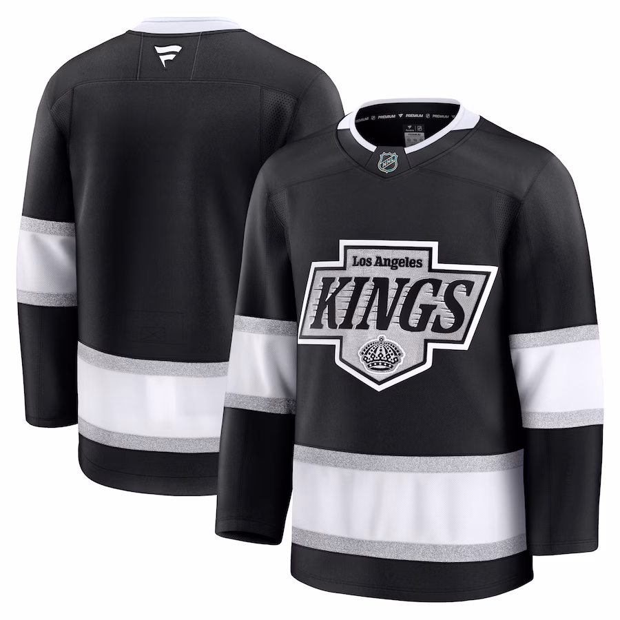 Men's Los Angeles Kings Fanatics Black Home Premium Jersey - Jersey