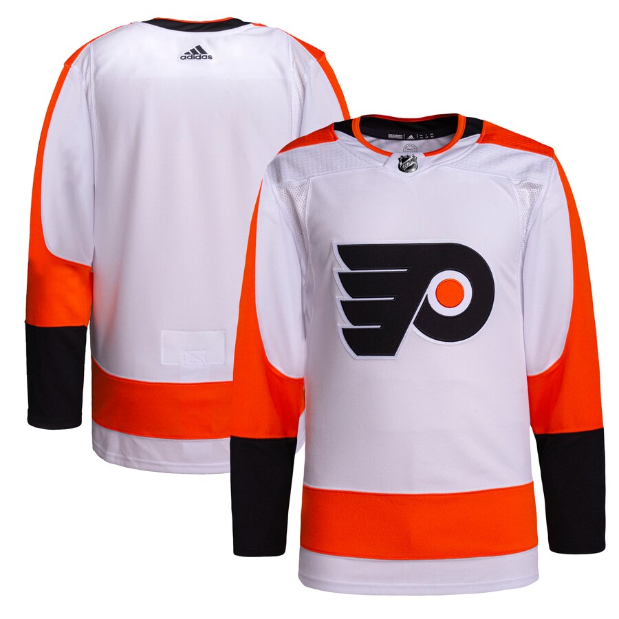 Men's Philadelphia Flyers adidas White Away Authentic Pro Jersey - Jersey