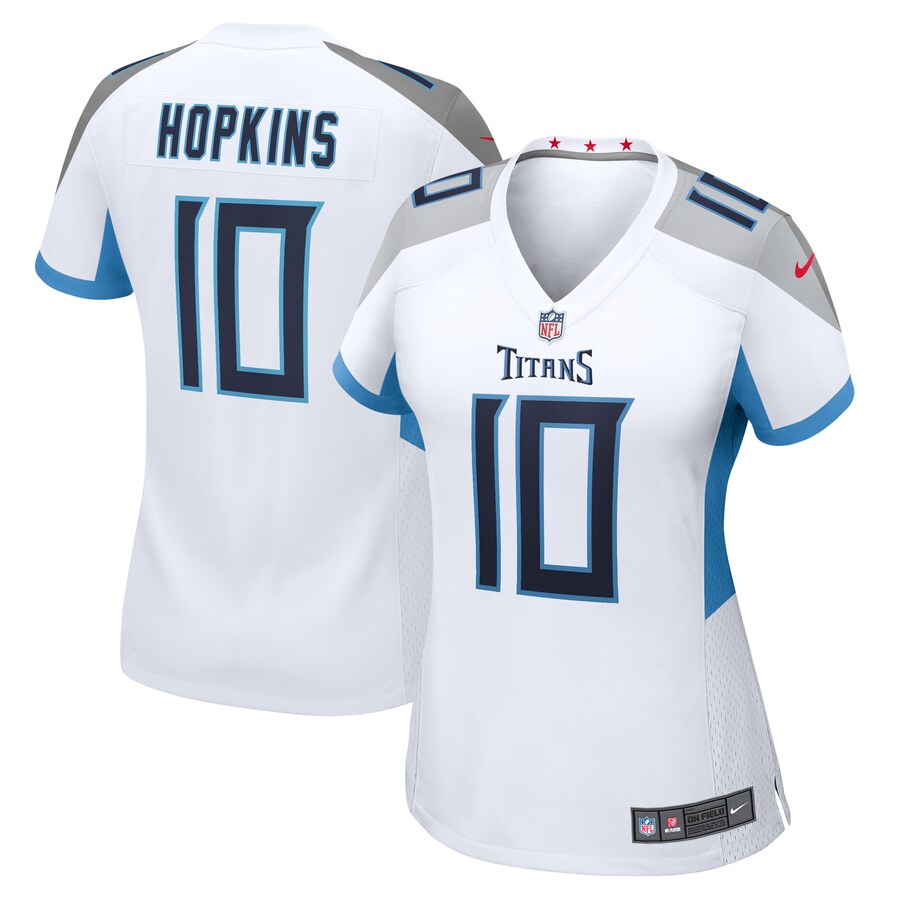 Women's Tennessee Titans DeAndre Hopkins Nike White Game Jersey - Jersey