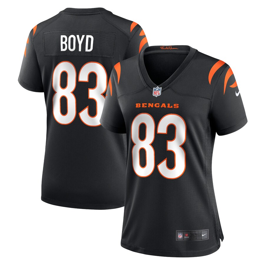 Women's Cincinnati Bengals Tyler Boyd Nike Black Game Jersey - Jersey