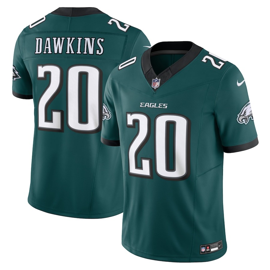 Men's Philadelphia Eagles Brian Dawkins Nike Midnight Green Vapor F.U.S.E. Limited Jersey - Jersey