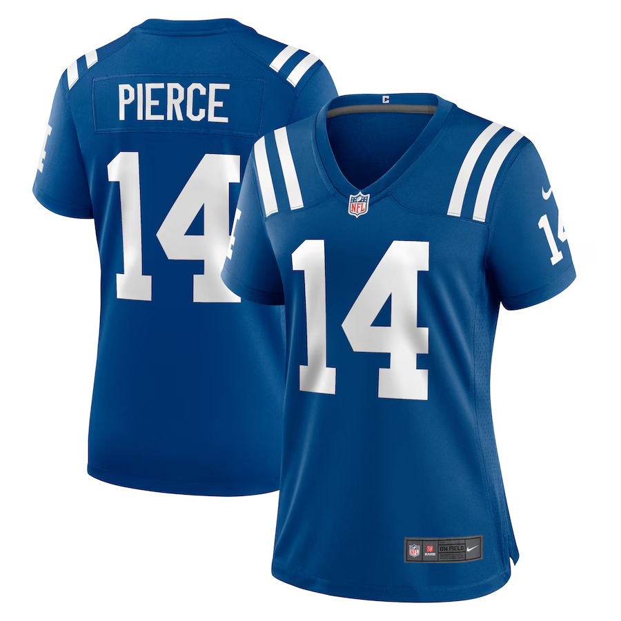Women's Indianapolis Colts Alec Pierce Nike Royal Player Game Jersey - Jersey