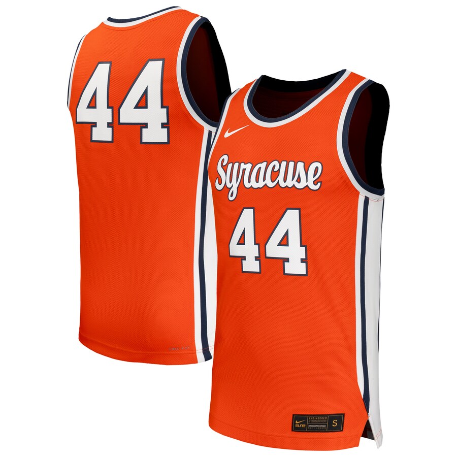 Men's Nike #44 Orange Syracuse Orange Replica Basketball Jersey - Jersey